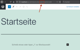 WordPress Seiten ID in URL ermitteln